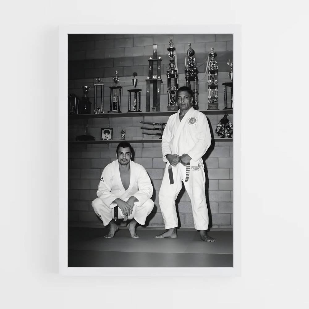 Poster Rickson gracie – affiche Jiu-jitsu brésilien (vue 3)